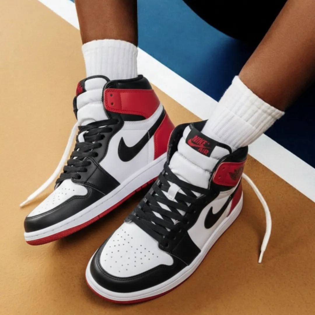 Jordan High 'Red Black' k9kicks