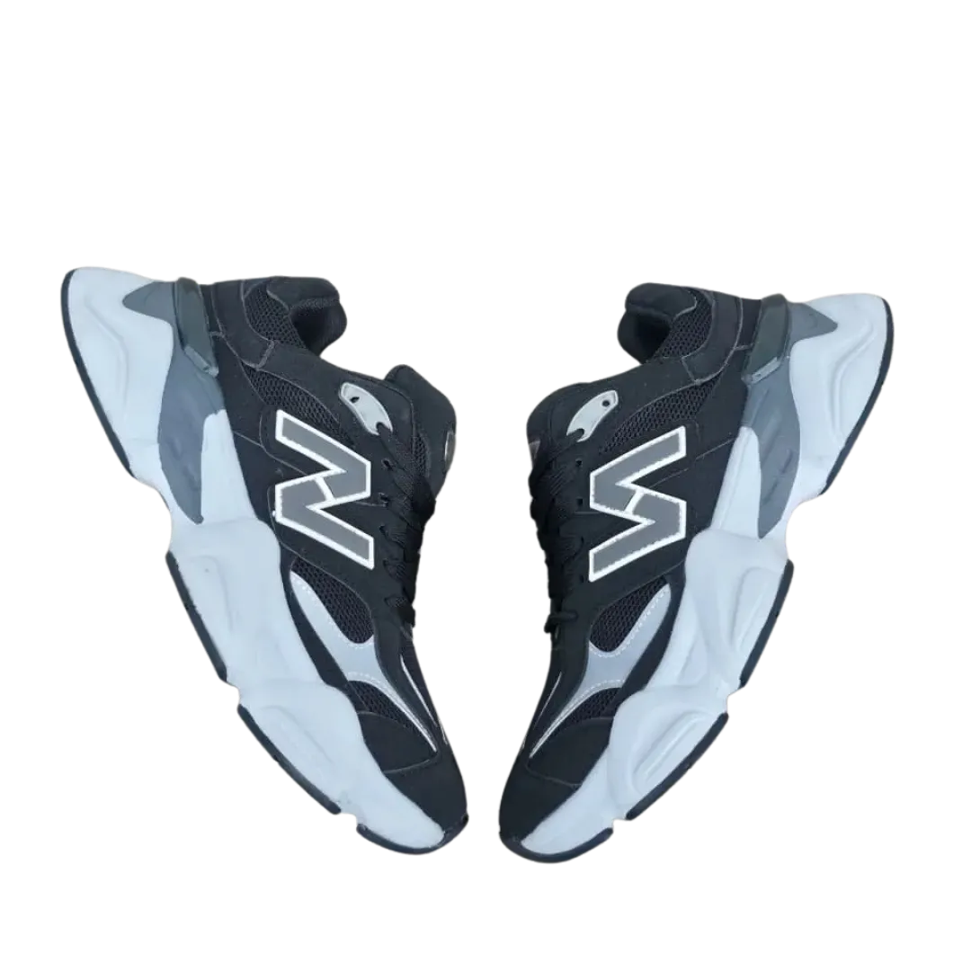 NB Black White 9060 k9kicks