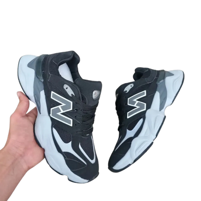 NB Black White 9060 k9kicks