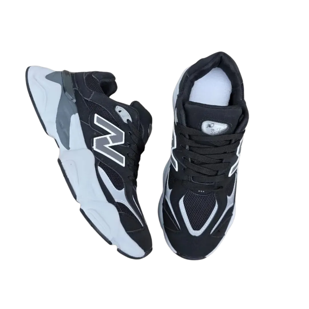 NB Black White 9060 k9kicks