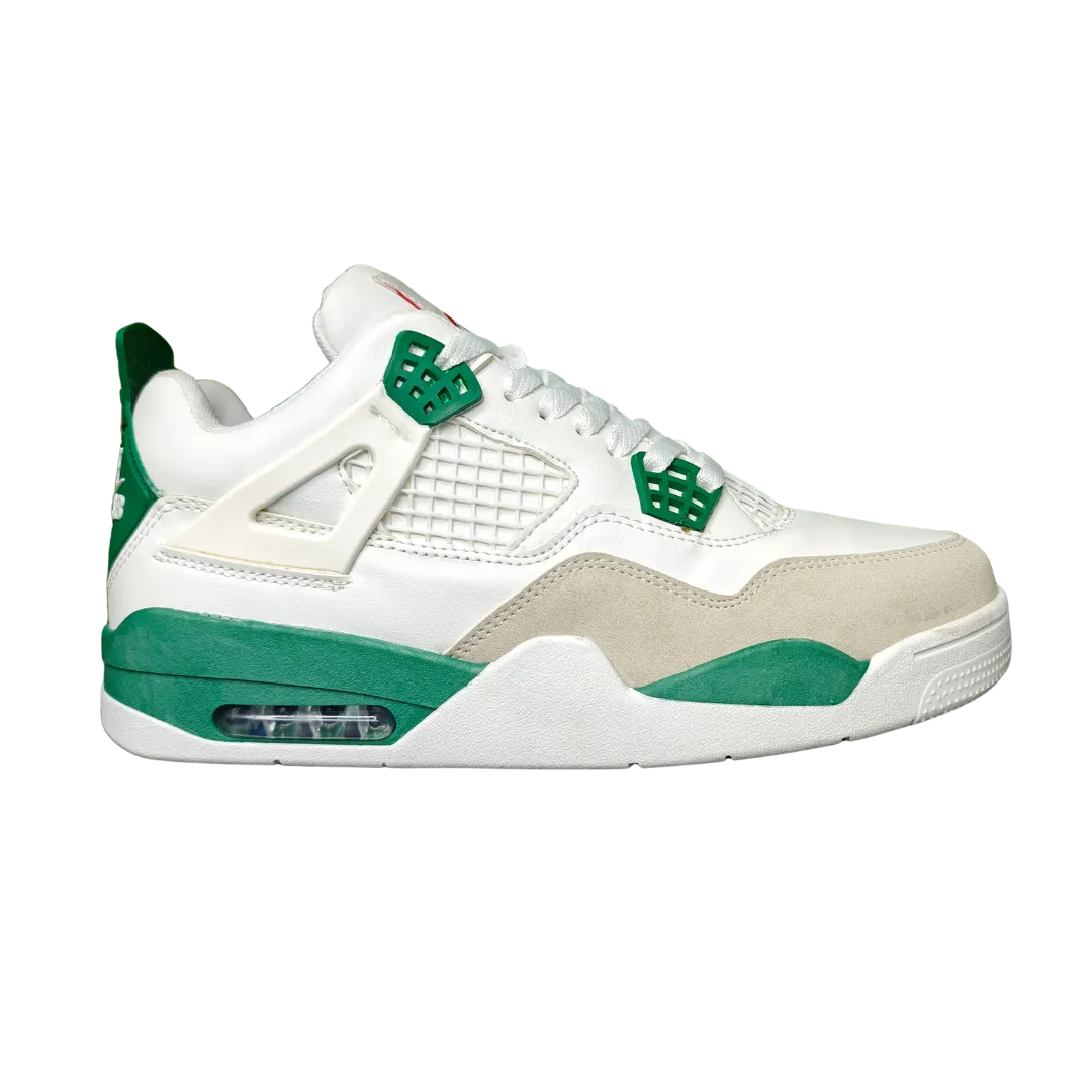Retro 4 White Green