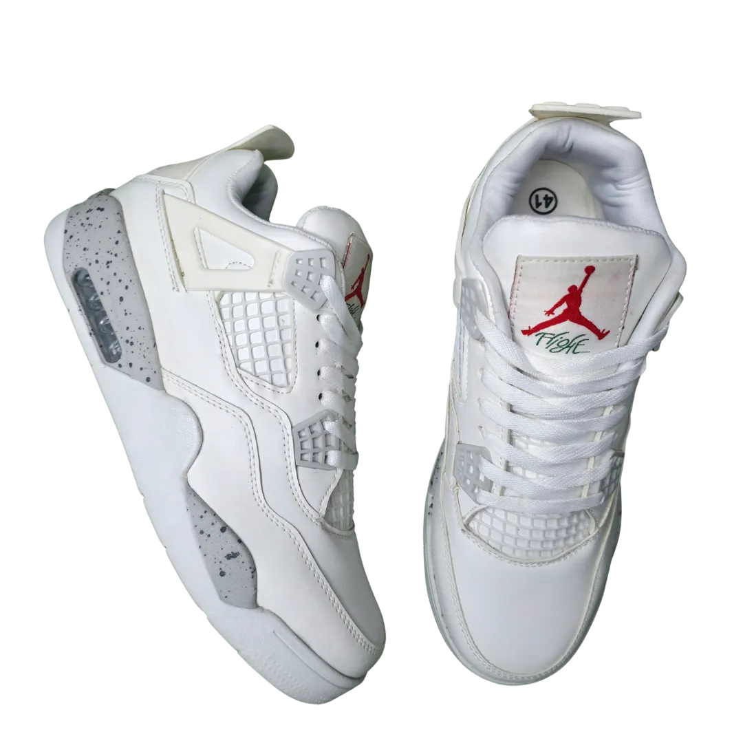 Retro 4 White Oreo k9kicks