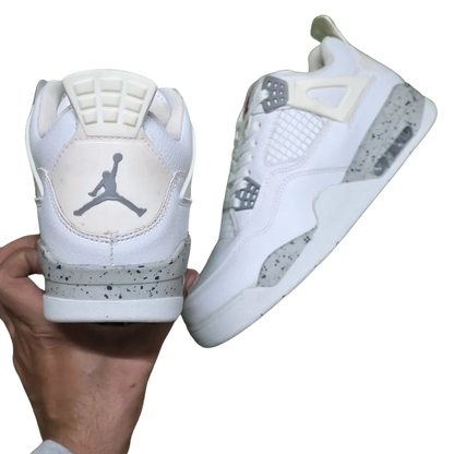 Retro 4 White Oreo k9kicks