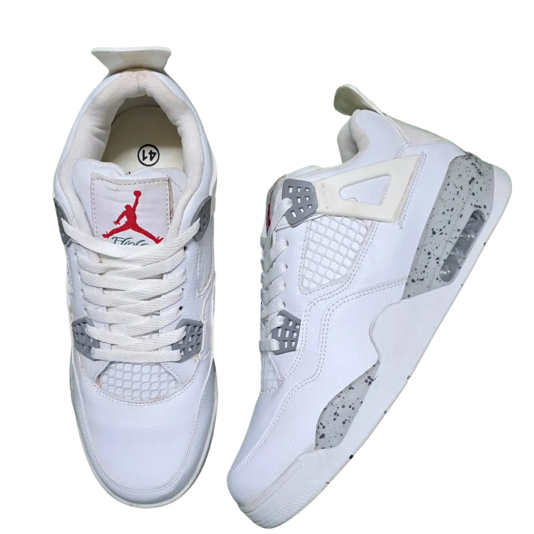 Retro 4 White Oreo k9kicks