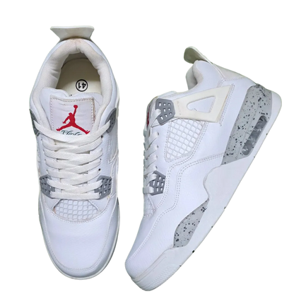 Retro 4 White Oreo k9kicks