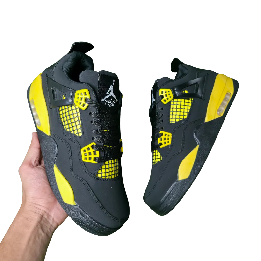 Retro 4 Yellow Thunder