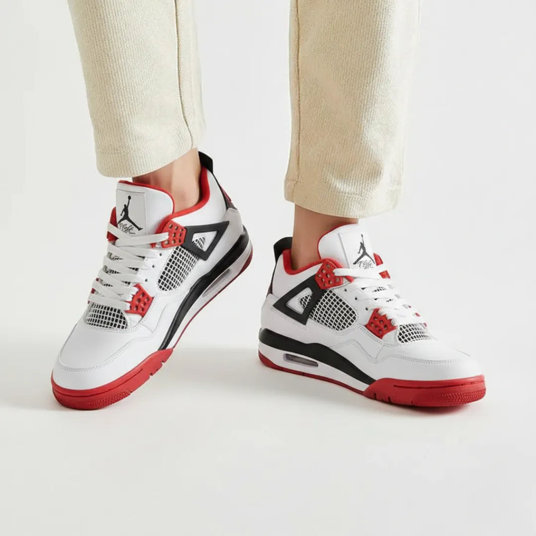 Retro 4 Fire Red