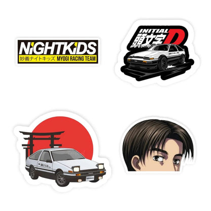 Initial D Sneaker Accessory Package k9kicks