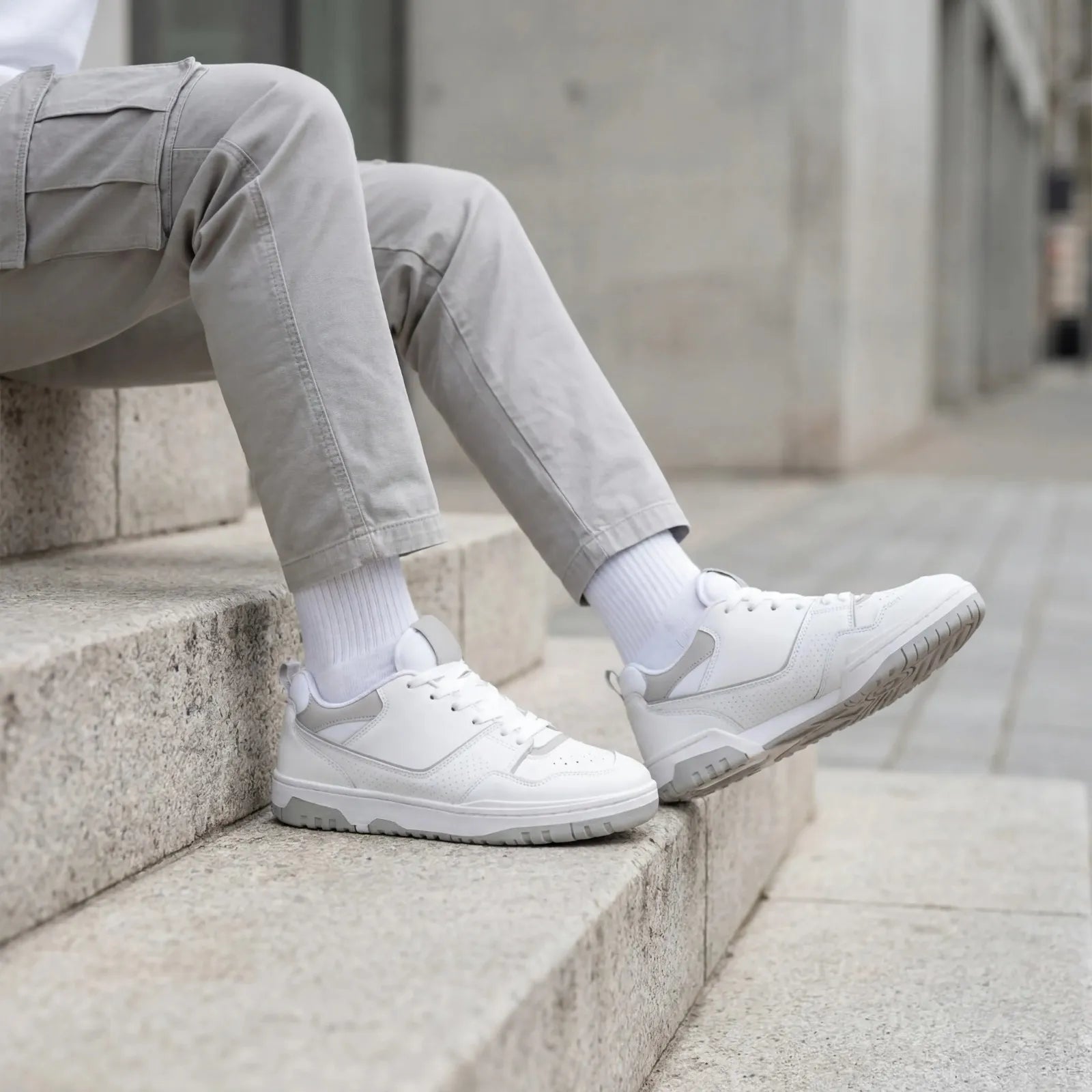 NB Grey White 550