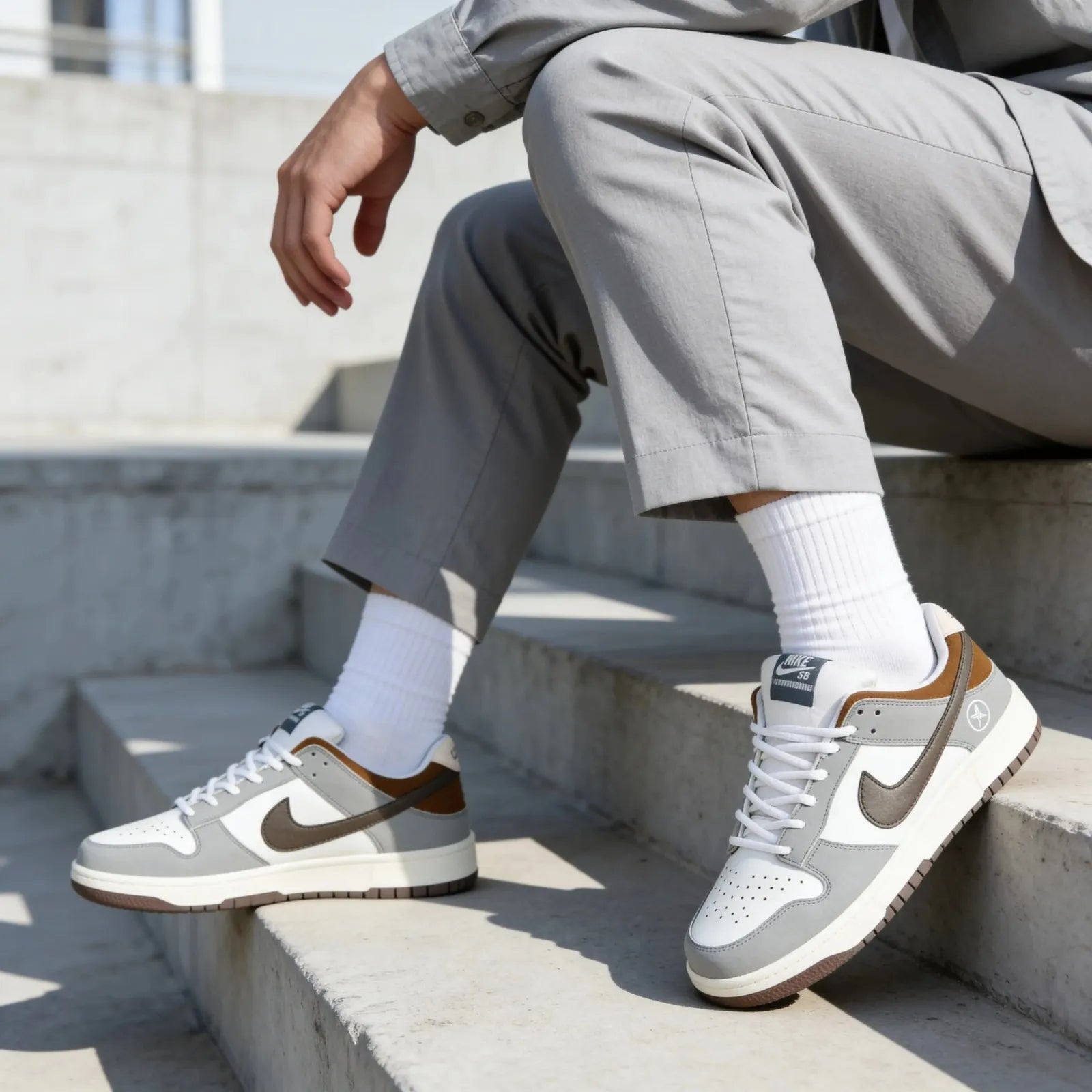 Dunk grey wolf