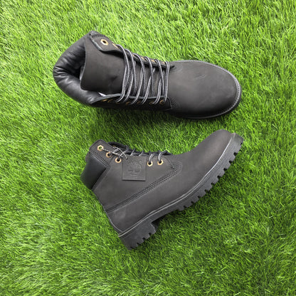 Timber-land nubuck black