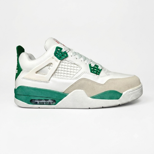 Retro 4 White Green