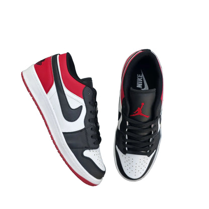 Jordan1 red white